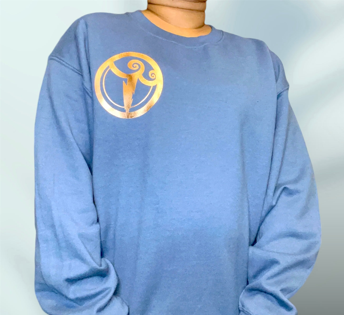 Hercules and Hades Logo Unisex Pullover Sweater - Comfy Cotton Stretch Crew Neck Sweatshirt