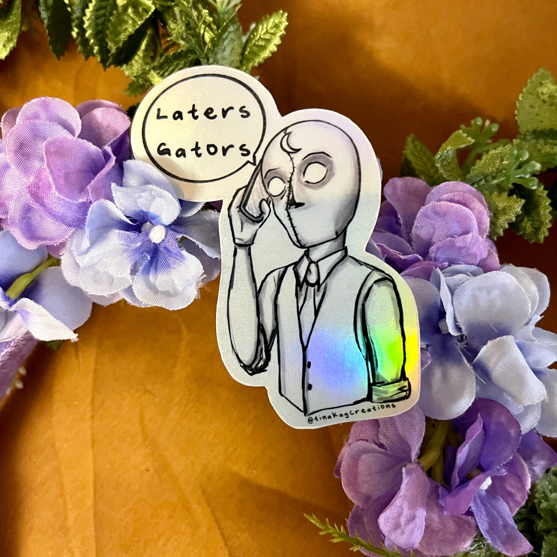 MOONKNIGHT Mr Knight Mark Spector Steven Grant Holographic Water Resistant Die Cut Sticker - TinakayCreations